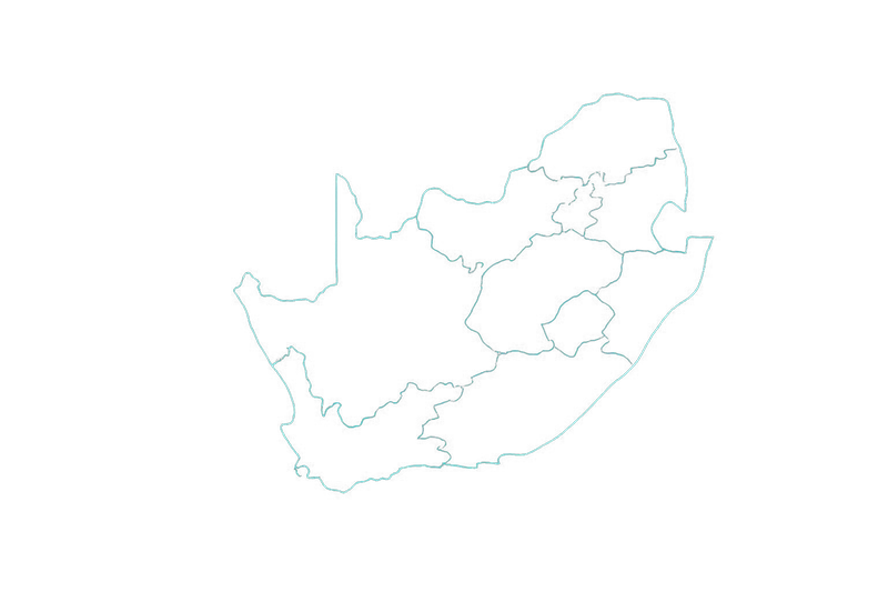 South Africa map